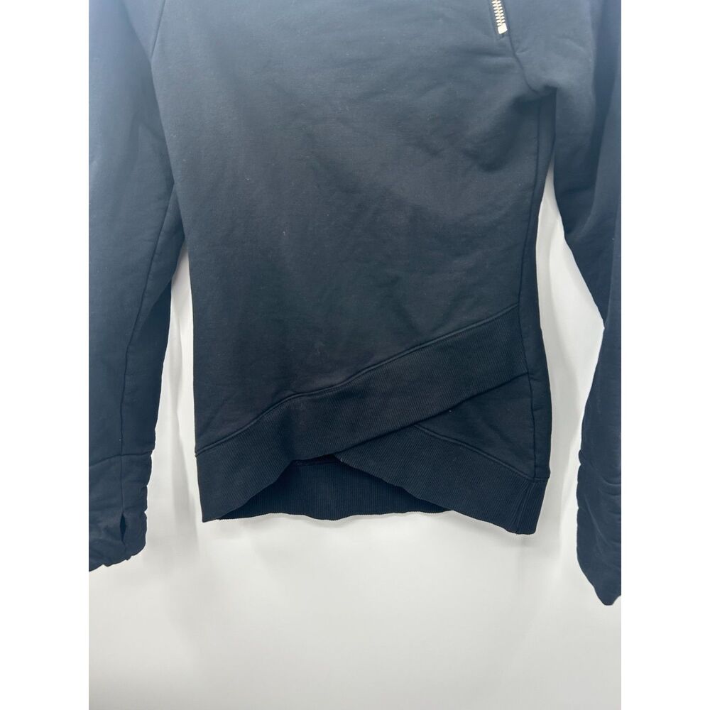 Marcella Black Blake Sweatshirt Midweight European French Terry Sweatshirt XS - Picture 3 of 5